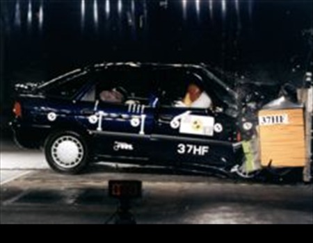 Краш тест Ford Escort (1999)